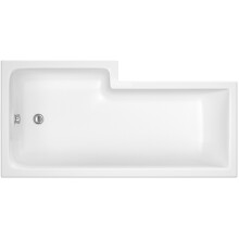 1500mm Square Shower Bath RH