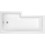 Balterley 1500mm Square Shower Bath RH 1