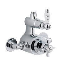 Traditional Twin Exposed Shower Valve