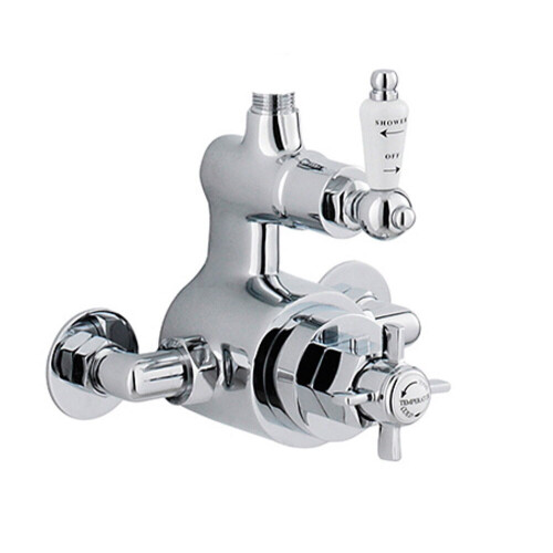 Balterley Traditional Twin Exposed Shower Valve