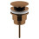 Balterley Universal Push Button Basin Waste - Brushed Bronze 1