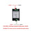 Motor 12V/24V Wireless Controller Controlling the Stop Extension and Retraction of Linear Actuator Wireless Remote 5