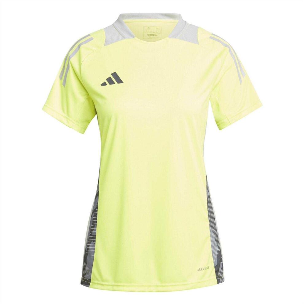 Adidas (10 Uk, Solar ) Womens/Ladies Tiro 24 Competition Football Jersey Yellow