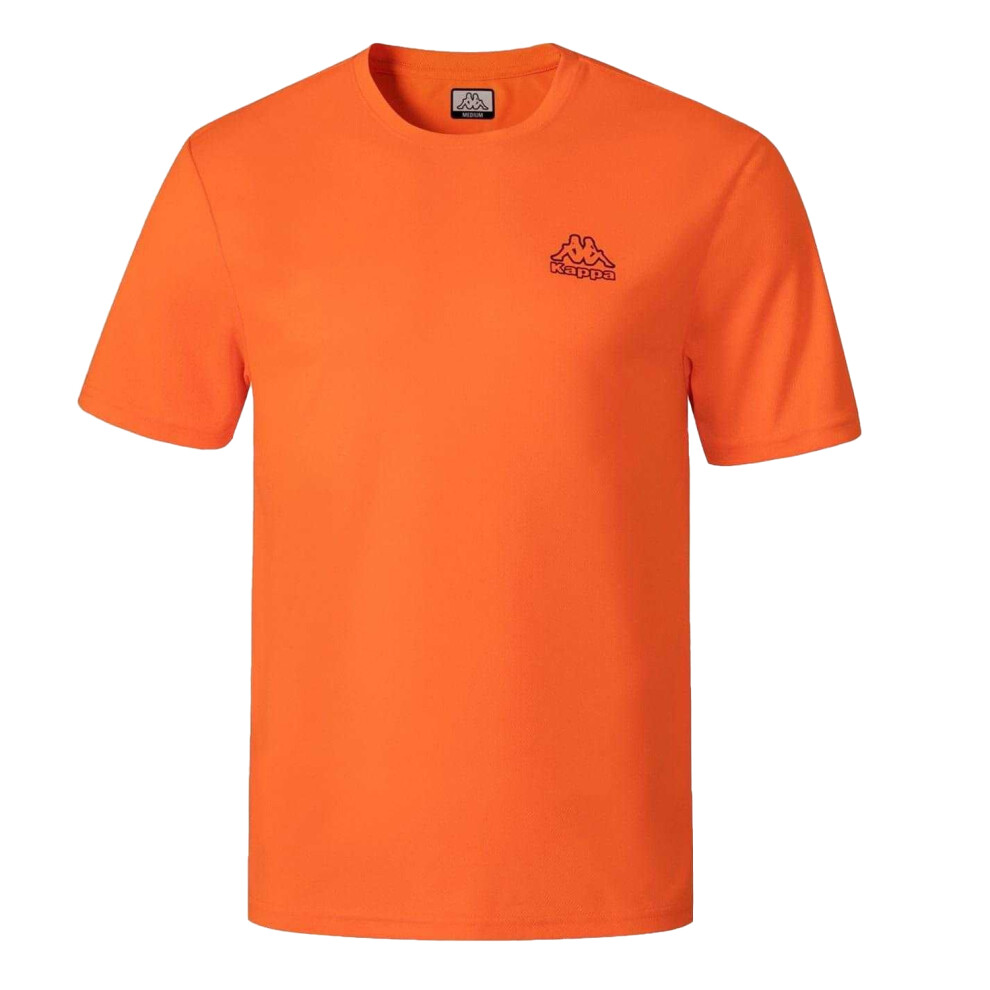 Kappa (L, ) Mens Regular T-Shirt Orange