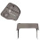 HotTub Table Tray with Adjustable Phone Holder, Inflatable HotTub Accessories with 2 Drink Holders, 1