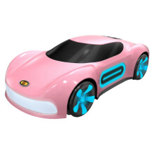 Jjr/C Q206 Un'auto telecomandata compatibile con il concetto di nuova energia e tecnologia del futuro, stile: controllo singolo (rosa): regalo a sorp