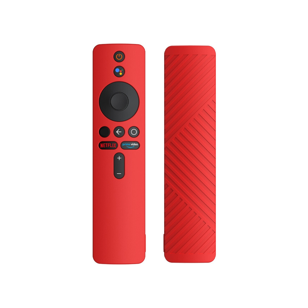 Liquid Silicone Protective Case Compatible Xiaomi Mibox S Compatible Remote Control (Red) :Compatible Xiaomi Mibox S Surprise Gift Red 9072918016801