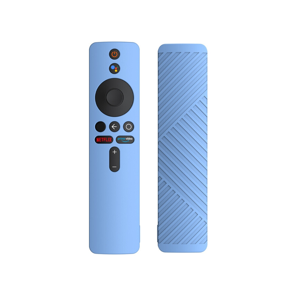 Liquid Silicone Protective Case Compatible Xiaomi 4K Tv Stick Compatible Remote Control (Sky Blue) :Compatible Xiaomi 4K Tv Stick Surprise Gift Sky Blue 9072918017136