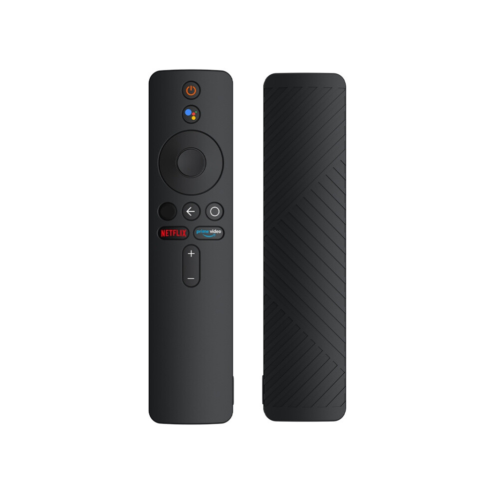 Liquid Silicone Protective Case Compatible Xiaomi Mibox S Compatible Remote Control (Black) :Compatible Xiaomi Mibox S Surprise Gift Black 9072918017150