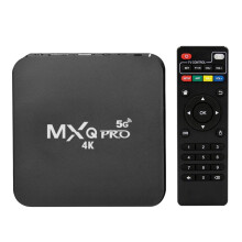 Mxq Pro 5G 1280 x 720 Android 7.1, RK30Board Quad-Core, 1Gb+8Gb Android Media Player/Set-Top Box met compatibele afstandsbediening (Amerikaanse speci