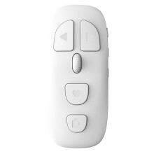 Kr-06 Multifunctional Roller Wireless Compatible Remote Control (White) :White Surprise Gift