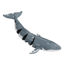 Balena giocattolo telecomandata compatibile con Ls-Xdu/Rc B4, può immergersi e spruzzare acqua (grigio scuro): regalo a sorpresa grigio scuro