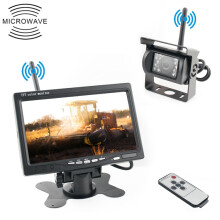 Pz-607-W1-A Draadloos infrarood nachtzicht achteruitrijcamerasysteem met één camera voor montage in een voertuig: PZ-607-W1-A Verrassingscadeau