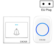 Il campanello intelligente wireless Kajas H10 (connessione uno a uno) non include le batterie. Spina: standard europeo (bianca). :Spina UE Regalo a s