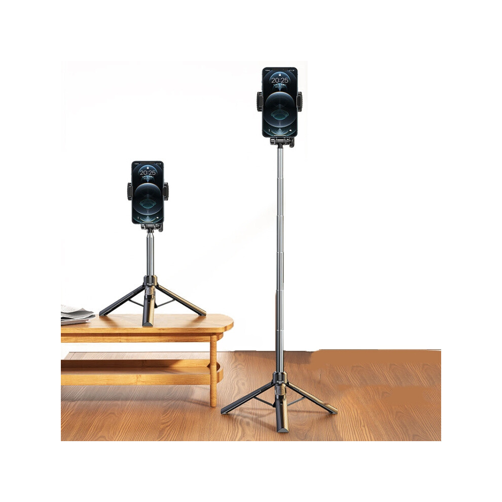 Cyke Folding Telescopic Mobile Phone Live Streaming Tripod, Specifications: A31-1.6 Meters (Without ) :A31-1.6M (Without ) Surprise Gift Light 9072918021522