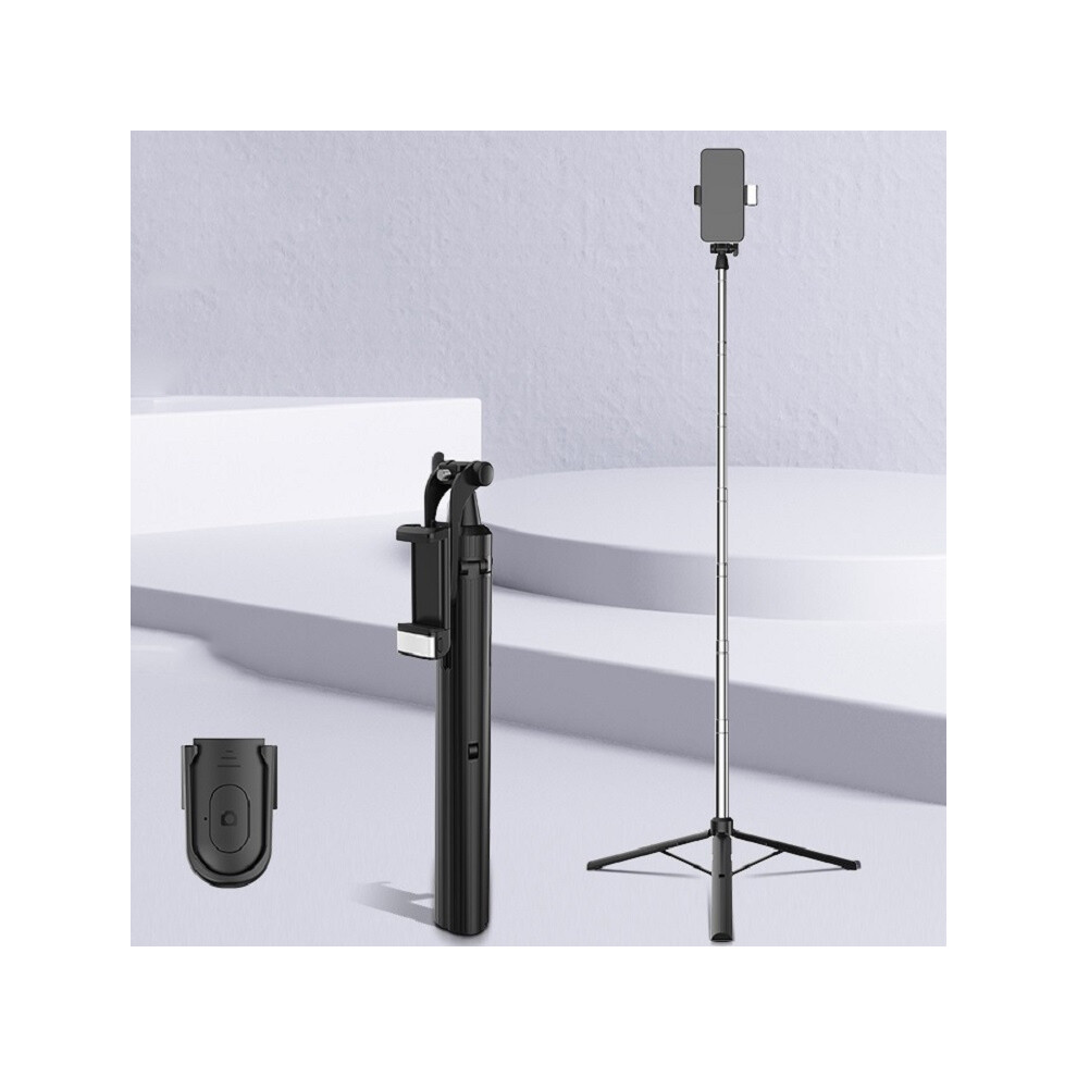 Cyke Folding Telescopic Mobile Phone Live Streaming Tripod, Specifications: A31e-1.6 Meters (With ) :A31e-1.6M (With ) Surprise Gift Light 9072918021515