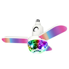 Zscph-001 40W monitoiminen Bluetooth Rgb seitsemänvärinen kolmilehtinen musiikki-tunnelmavalo, koko: L (taikapallo): L (taikapallo) yllätyslahja
