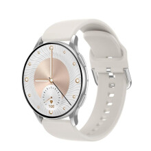Cy29 1.32-Inch Amoled Round Screen Women'S Smartwatch (Silver) :silvery Surprise Gift