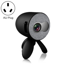 Yg220 Schermprojectieversie Kinderprojector, Mini LED Draagbare Thuisprojector met Ingebouwde Luidspreker, Stekkertype: Australische Standaard (Zwart