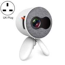Yg220 Screen-Screening Version Children'S Projector, Mini Led Home Portable Projector With Built-In Speaker, Plug Type: Uk Standard (White) :UK P Sur