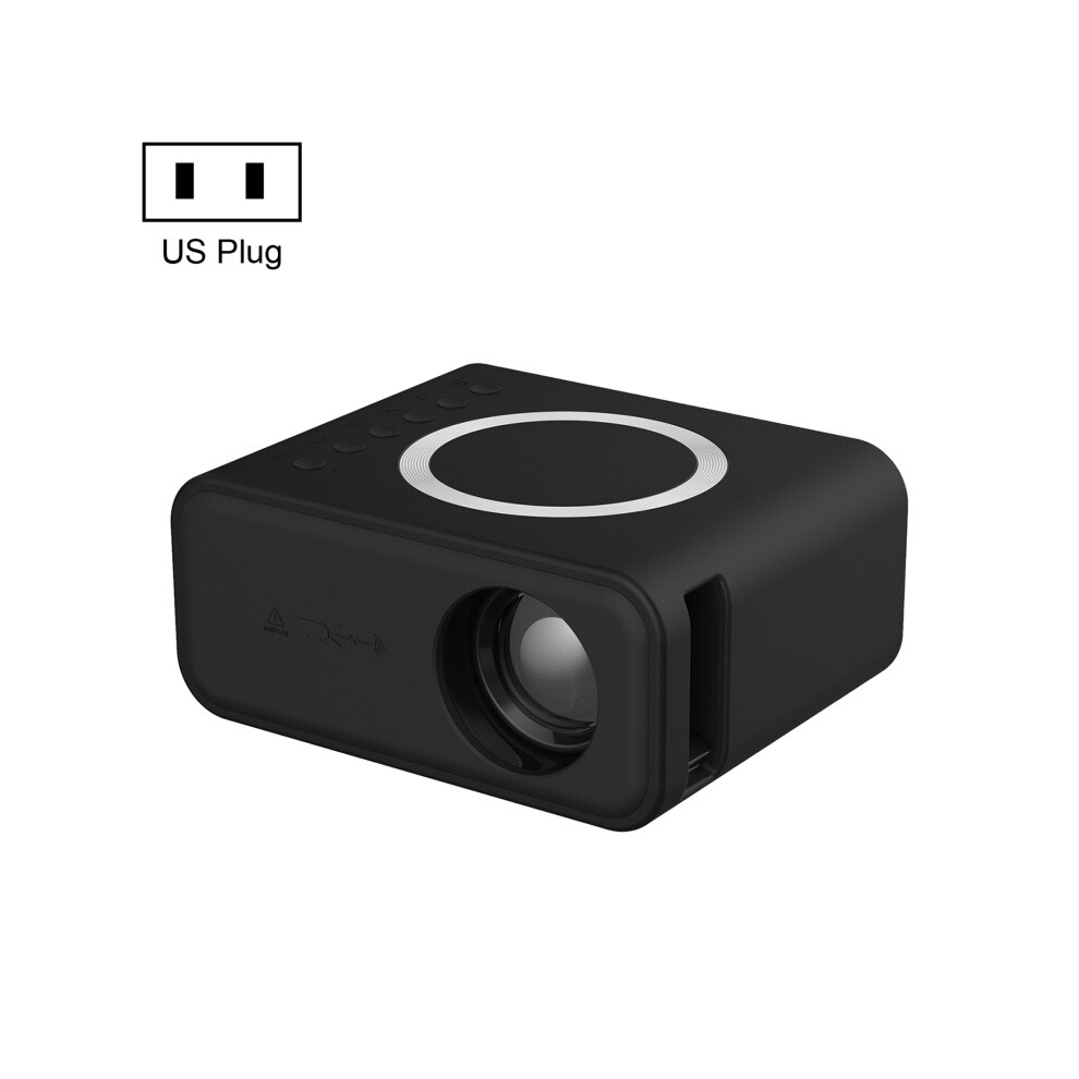 The T300s 320X240 24Ansi Lumen Mini Lcd Projector Supports Wired And Wireless Screen Mirroring. Specifications: Us Standard (Black). :Us Plug Surpris Black 9072918023335