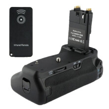 Poignée d'alimentation compatible Canon C70DB avec télécommande compatible (noire). Cadeau surprise compatible Canon C70DB
