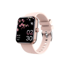 De F57L slimme armband met 1,91-inch kleurenscherm ondersteunt hartslag- en bloeddrukmeting (roze). :roze verrassingscadeau