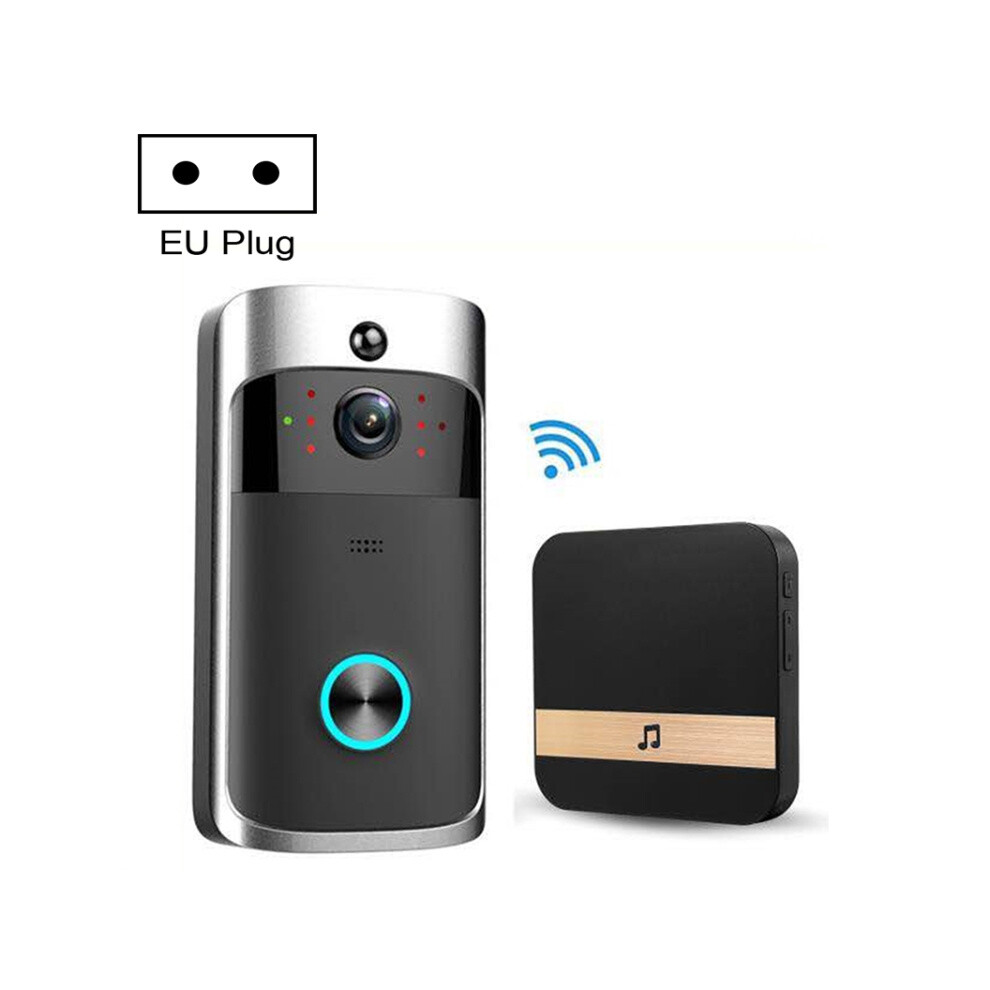 M3 720P Smart Wifi Low Power Video Doorbell With Ding Dong Function (European Standard) :Eu Plug Surprise Gift 9072918024479
