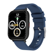 Q9 Pro GT2 Smartwatch met 1,85-inch TFT HD-scherm, ondersteunt lichaamstemperatuurmeting en hartslagmeting (blauw): een blauw verrassingscadeau