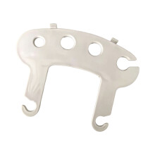 Porte-brosse de détail pour seaux de lavage Standard,-Blanc
