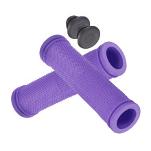 Poignée de guidon de vélo antidérapante, couverture de-Violet