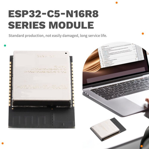 Modulo ESP32-C5-WROOM-1, Wi-Fi 6 Dual-Band 2,4 e 5 GHz + BLE 5, Modulo Compatto. 2