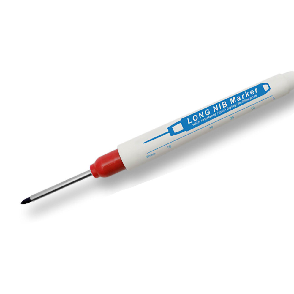 Long Nib Marker 30mm Waterproof for Woodworking