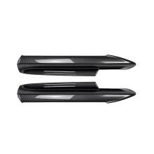 Front Bumper Lip Angle Diffuser Splitter Spoiler for 3 Series E90 E91 M-Tech 320I 330I 2005-2008,A