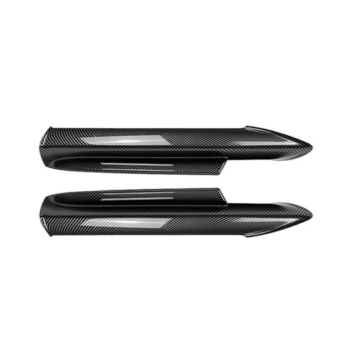 Front Bumper Lip Angle Diffuser Splitter Spoiler for  3 Series E90 E91 M-Tech 320I 330I 2005-2008,A