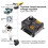 220V Stepless Speed Controller Electronic Thyristor Adjustable Dimmer for Fans Angle Grinders 3700W Motor Regulator 5