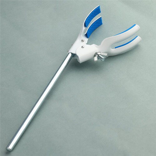 4-Prong Single Adjustment Clamp with Rubber-Coated  for Laboratory Use L 1