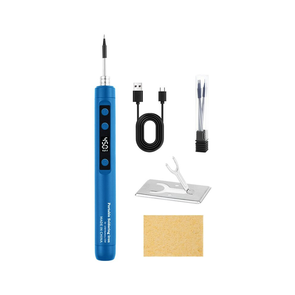 Cordless Soldering Iron Kit Rechargeable Portable Cordless Soldering Thermostatic For Home Appliance Repair, Diy 6032592086517