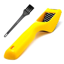Hand File Second Cut Tooth Mill File Hand Plane for Wood / Plastic /Pottery Shaper Tool Clay Tool with Cleaning Brush