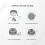 3Pcs Aluminum Guitar Knobs, Guitar Volume and Pitch Control Knobs, for Electric Guitar 4