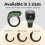 3in1  Ring Counter with OLED Display,Interchangeable Shaft Electronic Tasbih Counter,for Prayer Black 5