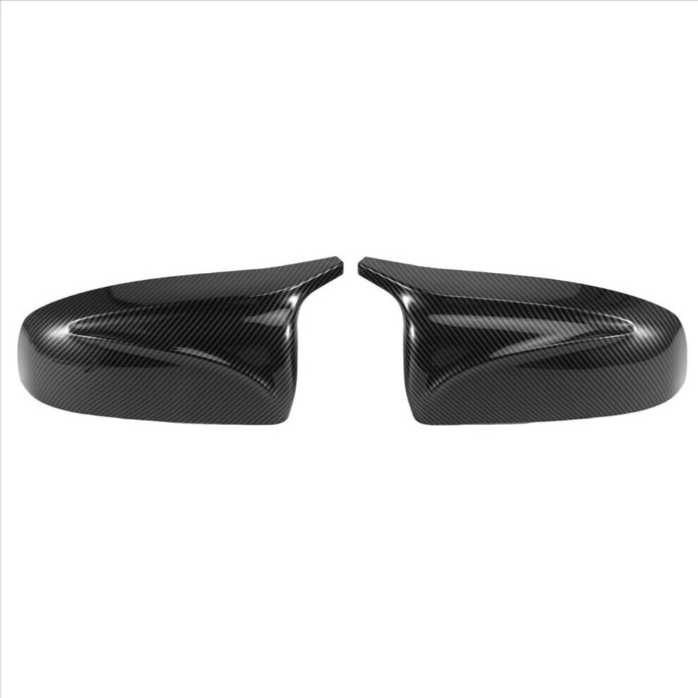 2Pcs Side Wing Rearview Modified Horn Mirror Housing For X5 E70 X6 E71 9493097230978