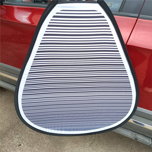 Car Dent Detection Board Triangle Striped Foldable Reflector Panel Dent Fix Tool for Vehicle Door Scratch 2