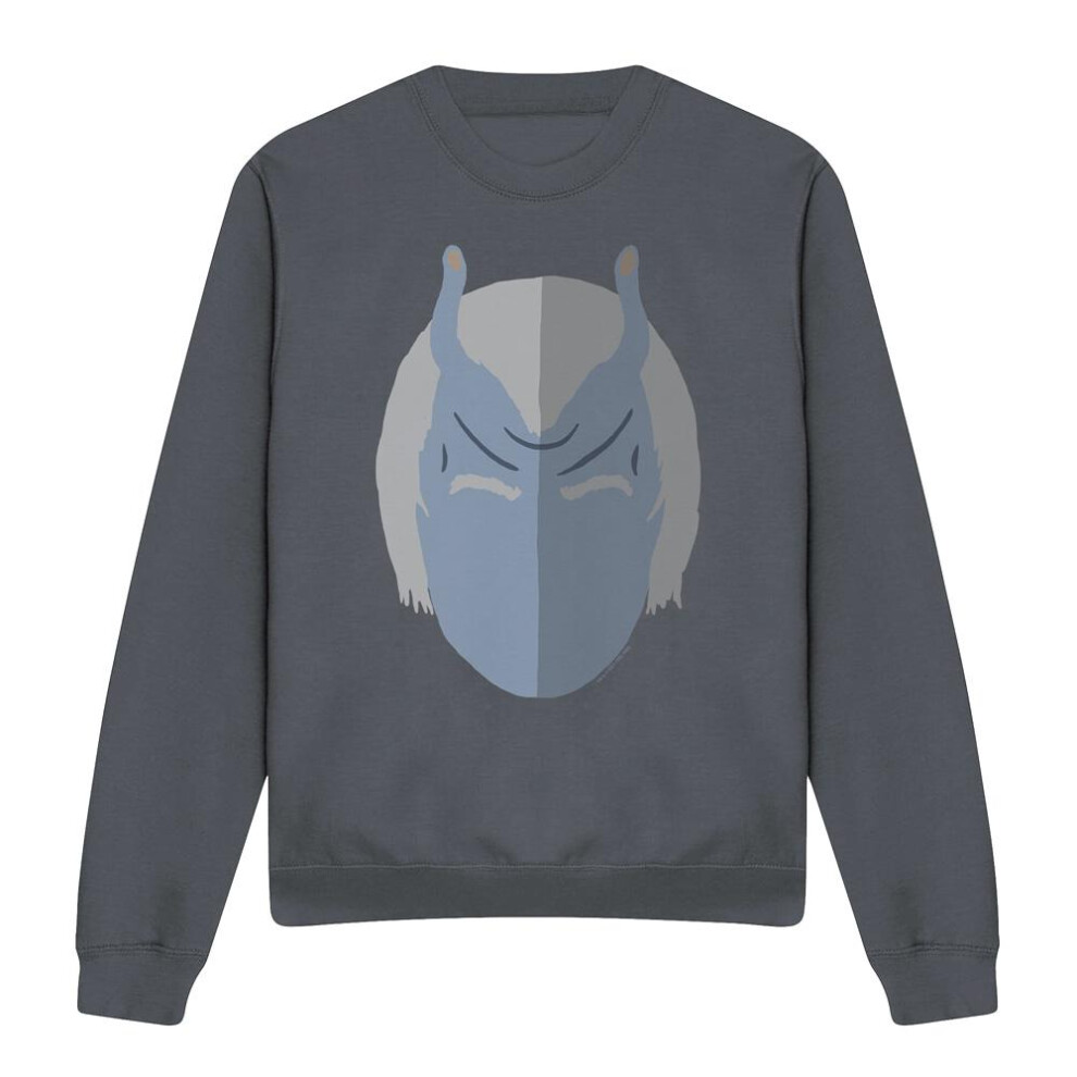 Star Trek (Xl, Charcoal) Unisex Adult The Andorian Sweatshirt Multicoloured