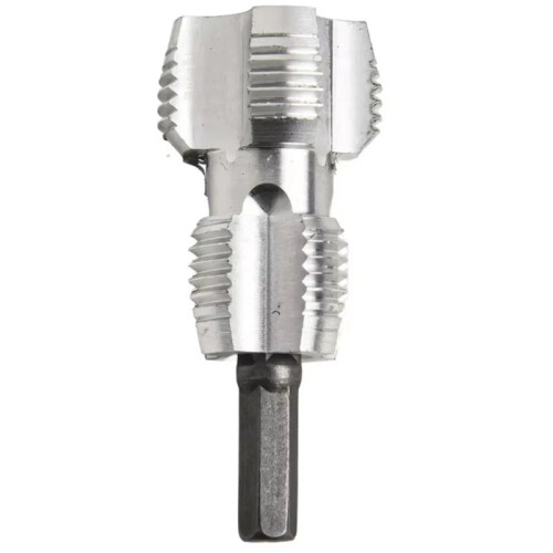 Aluminum Alloy Water Pipe Inner Hole Opener 4/6 Points Pipe Internal Thread Openers Electric Drill Hexagonal Tools 2