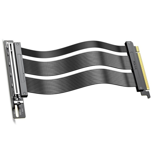 PCIe 5.0 Riser Cable GPU Vertical Mount Extension Cable Compatible with PCIE 4.0/3.0 for RTX5090/RX8900 GPU 2