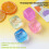 Decompression Simulation Ice  Squeezable Toy  High Transparency Stress Relief Toy (One Random Color) 2