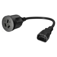 Quality IEC320 C14 Male To China 3Pin Female Power Cord-150cm