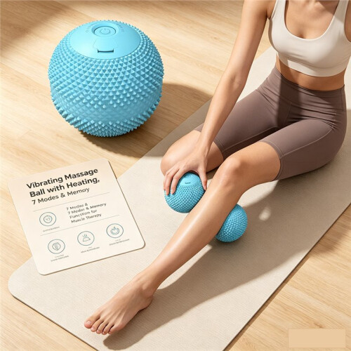 Vibrating Massage  with Heating, 7 Modes & Memory Function for Muscle Therapy 2
