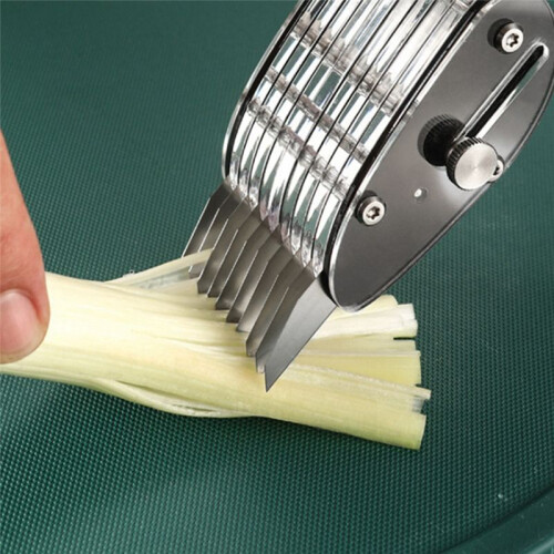 Squid Cutter Efficient Labor-Saving Cuttlefish Tool for Squid and Cuttlefish Cutting Green Onion Slicing Kitchen,5mm 1